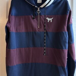 Victoria's Secret Pink Navy Pullover